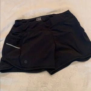 Black athleta Girls Shorts